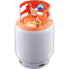 VEVOR Refrigerant Recovery Reclaim 50lb Cylinder Tank 400 PSI liquid Rated