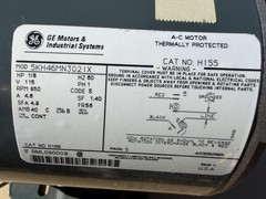 1/8 H.P. 115volt Electric Motor 850 RPM 5/8 Shaft #H155