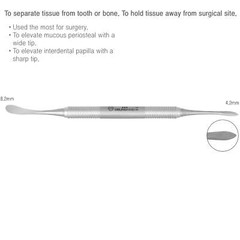 Dental Periosteal Elevator #9 Molt 9 Premium Osung -EP9 (#330)