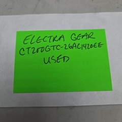Electra Gear CT200GTC-26AC1420EE 2 Hp Motor 3Ph 1750Rpm With Gear Reducer Used