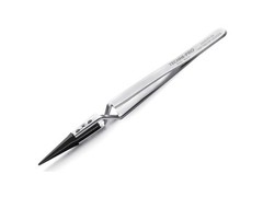 Techni-Pro TNP-TWZ-HP-242XCFR – 4.9′ ESD Reverse Action Plastic Tip Tweezers,