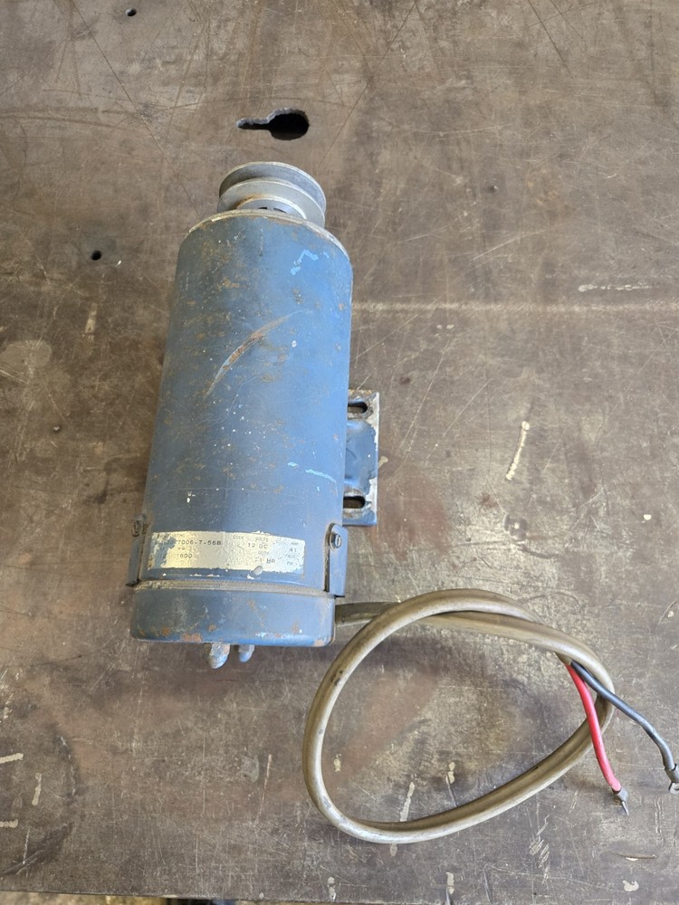 Pacific Scientific ba3630-7006-7-56b 1/2hp 1800rpm 12VDC motor 41A [16-O.5]
