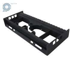 Heavy-Duty Skid Steer Pallet Fork Frame W/Receiver Hitch & Spear Sleeves 2500LBS