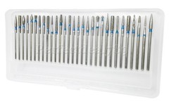 30Pcs/Set Dental The Original Bur Diamond Drill Bit Set Assorted 2.35mm