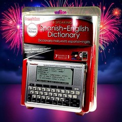 Franklin 7 N 1 Speaking Spanish-English Dictionary Translator BES-1940 NEW