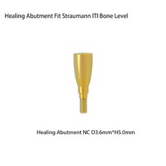 Dental Healing Abutment Cover Screw fits ITI Straumann BL/BLT NC Ø3.6/4.8mm Dia
