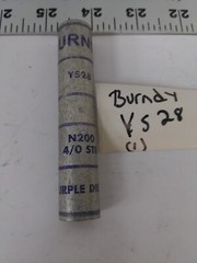 BURNDY YS28 N200 4/0 STR PURPLE DIE 15 Compression Hylink