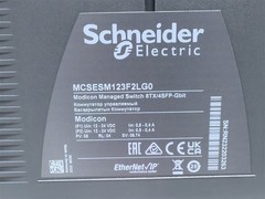 NEW Schneider MCSESM123F2LG0 MODICON 8 Port Managed Ethernet Switch DOM 2322