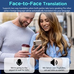 Language Translator Device, Two Way Real-Time Voice Translation 136 Languages