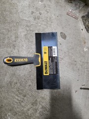 DEWALT Drywall 10″ Blue Steel Taping Knife w/ Soft Grip Handle | DXTT-2-126
