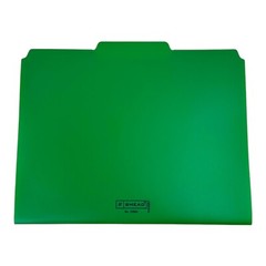 30 Count Smead Letter Size Poly File Folders w/ Slash Pocket 1/3-Cut Assorted
