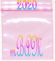 LOTS OF 2020 RAINBOW COLOR APPLE ZIP BAGGIES 100 200 500 1000 GOLD PINK+