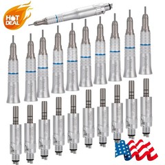 NSK Style Dental Straight Nose /Air Motor Low Slow Speed Handpiece E-type 4HOLES