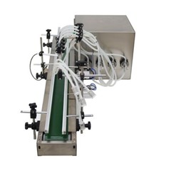 110V Automatic 4Head Magnetic Pump Filling Machine Liquid Bottle Filler 5-1000ml