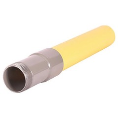Home-Flex Underground Polyethylene Gray/Yellow Gas Pipe Transition 1/2 in. Inser
