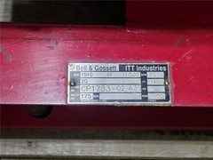Bell & Gossett 1510 BF 11.50 Centrifugal Pump 15 HP 3-Ph 80 GPM, 1800rpm 175 psi