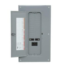 Square D 100 Amp 24-Space 48-Circuit Indoor Main Breaker Panel Box Load Center