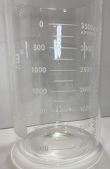 ULAB Scientific 3500ml Glass Beaker 6.5×10.5” Scale Graduated NEW 731