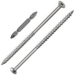 1 pounds#10X5″410 Stainless Steel Fastener Drywall Screws-Phillips with coars…