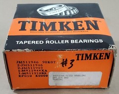 *BRAND NEW* Timken JM511946-90K07 Tapered Roller Bearing Assembly + Warranty!