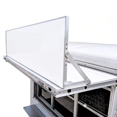 M&R Specialties – Add-on Fold-up and Down Concession Door Marquee or Sign