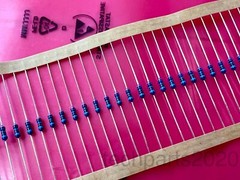 Lot 50pcs pack 1/4W Resistors, 250Ohms, 250R, 1%, for 4-20mA 1-5 Volt Conversion