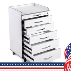 5 Drawers Medical Cart Storage Cabinet/ VRN Dental Ultrasonic Scaler A8 Cavitron