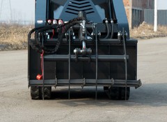 Hydraulic Wood Grabber Attachment Mini Skid Steer TYPHON STOMP X1300 & STOMP 509