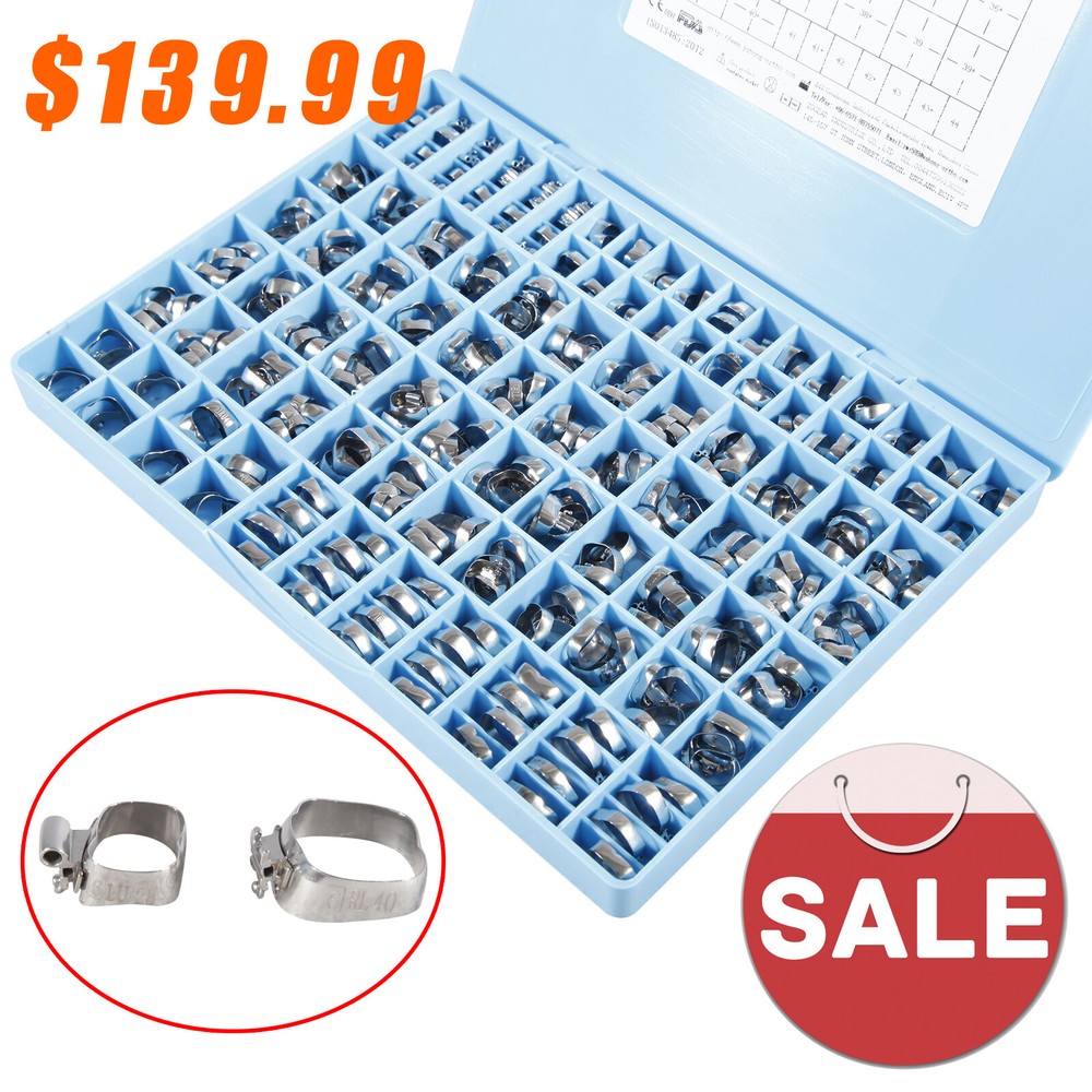 Choice Orthodontic 1st Molar Bands Convertible Roth/MBT Double/Single Tubes