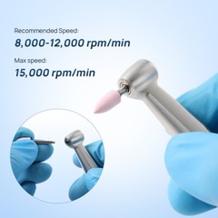 Dental Composite Polishing Burs Kit RA 2.35mm Silicone Polisher for Contra Angle