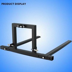 3 Point Hitch Pallet Forks Attachments Cat 1 Tractor Carryall Adjustable Forks