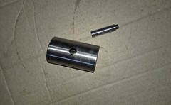 M46 Tandem coupling, Sauer-Danfoss Sundstrand 4460258, with pin 9004875-0081