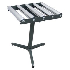 TECHTONGDA 5 Rolls 23.9″-41.6″ Adjustable Conveyor Roller Table 250Lbs Capacity