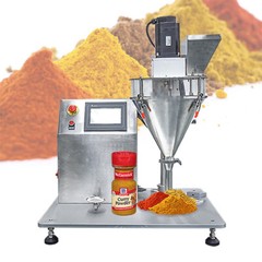 Spiral Semi Automatic Pepper Spice Coffee Powder Auger Powder Filling Machine