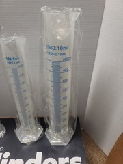 Graduated Measuring Cylinders Set of 7 10/25/50/100/250/500/1000mL