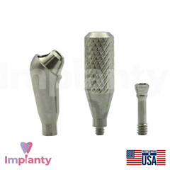 Megagen BlueDiamond Compatible Ø4.8mm Angled Multi Unit Prosthetic 45° NC