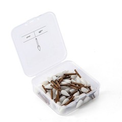 40Pcs Dental Finishing Finisher Cups Points Shape Composite Polishing RA Shank