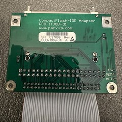 Parvus PCB-1190B-01 Compact Flash-IDE Adapter SUB-1969-01 Rev.A