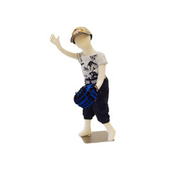 Child Flexible Full Body 3 Year Old Mannequin Dress Form with Removable Head