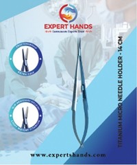 Titanium Micro Needle Holder 14CM