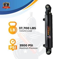5×48 Hydraulic Cylinder – 5″ Bore, 48″ Stroke Welded Threaded Clevis Cylinder