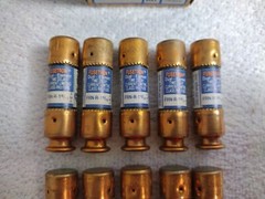 Lot Of 10 Bussmann Fusetron FRN-R-1 6/10 Amp Fuse CartridgeClass RK5 250vac 1.6A