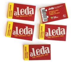 aLeda Wide Chlorine Free Unbleached Perforated Filter Tips – 5 booklets x 50…