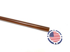 Ultem PEI Rod 1000-1000 Natural .500″ (1/2″) Diameter Rod x 1 Ft Long