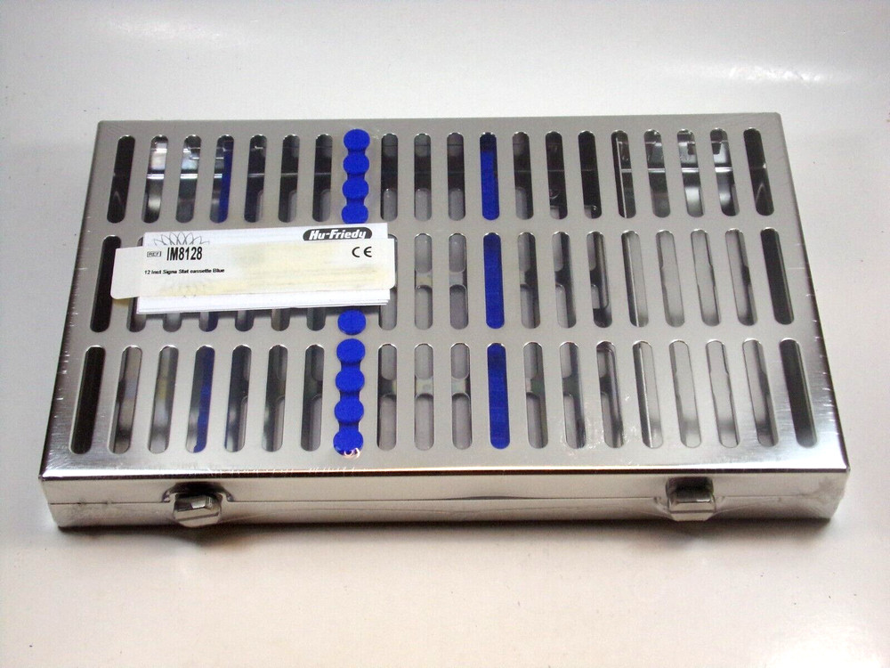 12 Instruments Cassette Blue 6.5″ x 10.5″ x 1.25″ IM8128 HU FRIEDY
