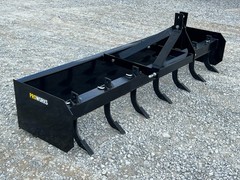 PROWORKS 96″ Box Blade 3 Point Hitch Tractor Scraper Grader 8 FT USA 7 Ripper