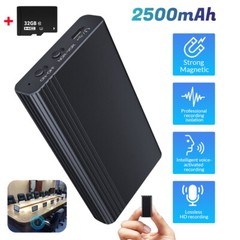 32GB Mini Spy Hidden Audio Recorder Voice Activated Office Listening Device US