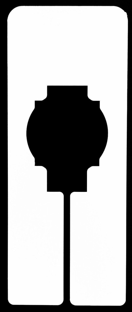 80 Blank Rectangular Size Dividers for Retail Clothing Racks