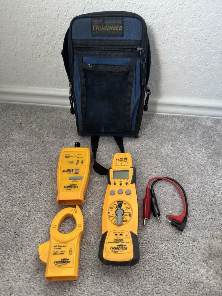 Fieldpiece HS36 Expandable True RMS Multimeter with Backlight and ARH4 Head