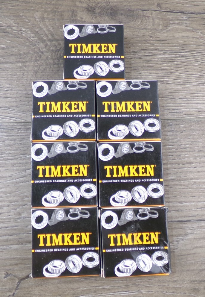 USA Brand TIMKEN 6004-2RS 20X42X12MM Double Rubber Seal Bearings (Pack of 7) S7
